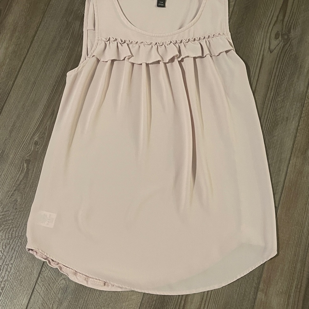 Women's Pink Sleeveless Top